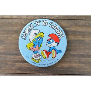 1983 Smurfs Pin Papa Smurfette Ice Capades Peyo